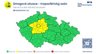 V Praze a Středočeském kraji je vyhlášena smogová situace