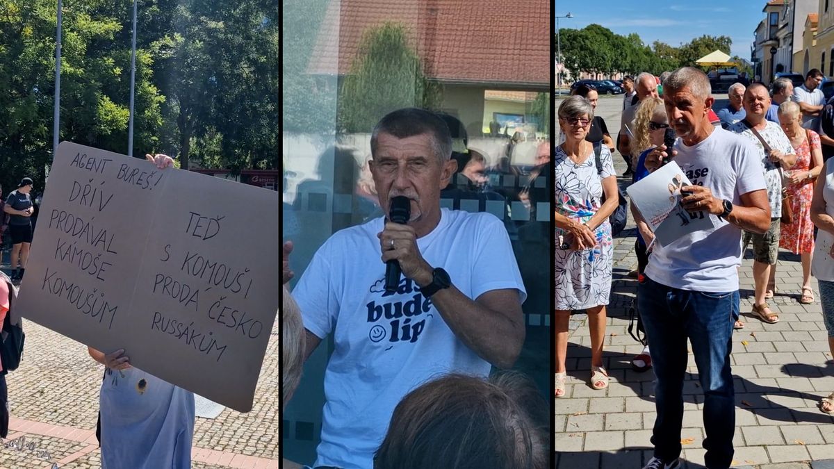Školák se na mítinku Babiše zeptal na planety, odpověď nedostal