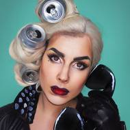 Diana Vitikačová jako Lady Gaga