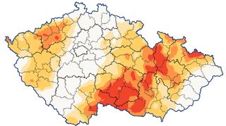 Pomezí Čech a Moravy trápí sucho, nadějí na zlepšení je očekávaný páteční déšť