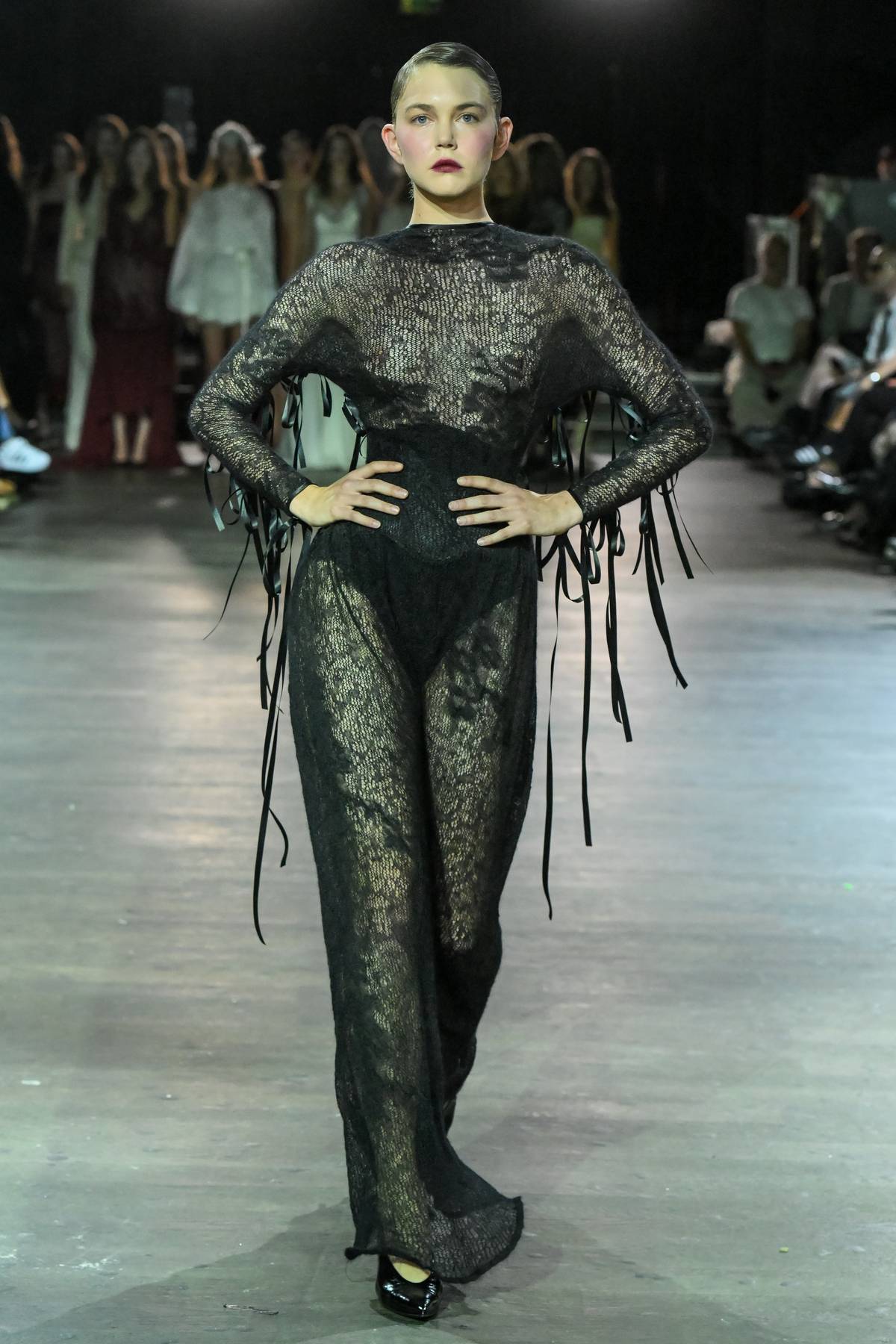 Model od návrhářky Hany Valtové