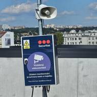 Vyhlídka je pod dohledem kamer i pracovníků ostrahy.