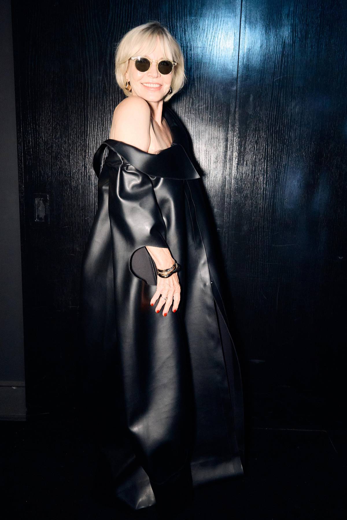 Hlavní hvězdou přehlídky Jiřího Kalfaře byla osmasedmdesátiletá herečka Jana Švandová.