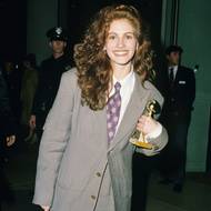 Velkým milníkem byl pro Armaniho okamžik, kdy Julia Robertsová vyhrála Zlatý globus za herecký výkon ve filmu Ocelové magnólie v roce 1990 a místo róby oblékla jeho oblek.