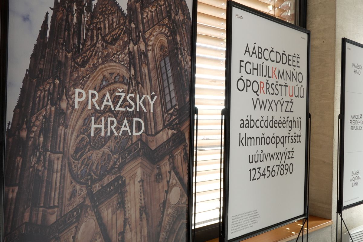 Pražský hrad mění svoji grafiku včetně loga