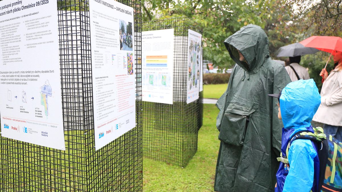 Z plácku na pražském Žižkově bude prostor sousedského setkávání a možná i trhů