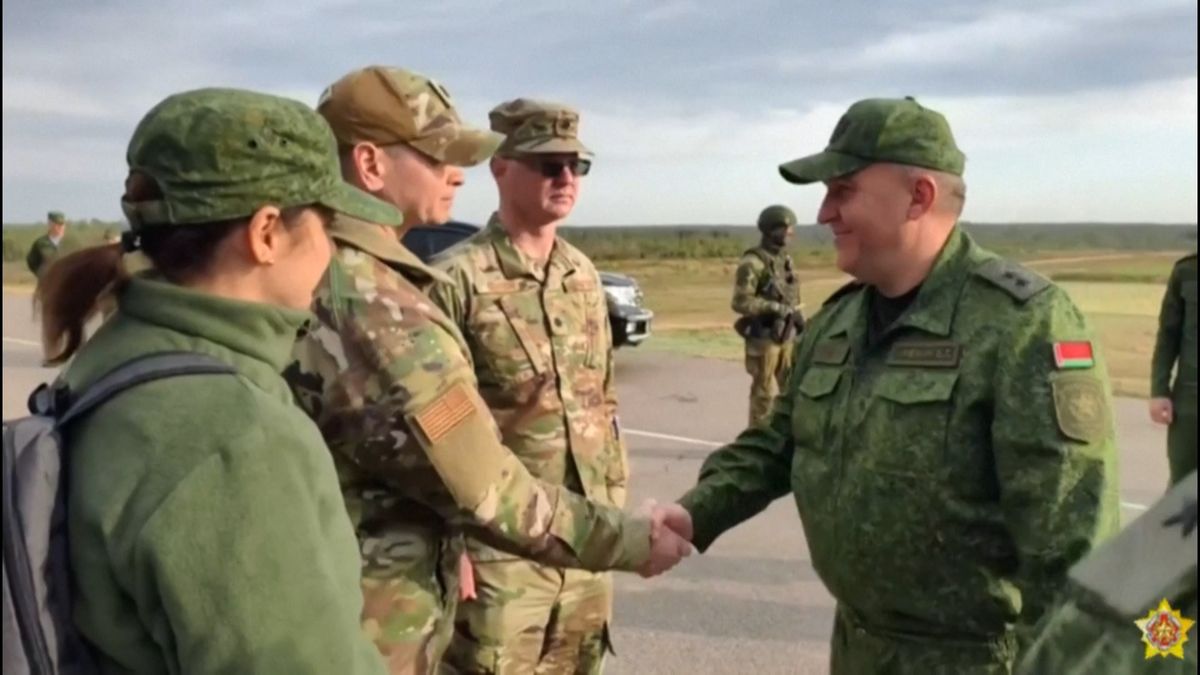 Na cvičení Rusů a Bělorusů překvapivě přijeli i američtí důstojníci