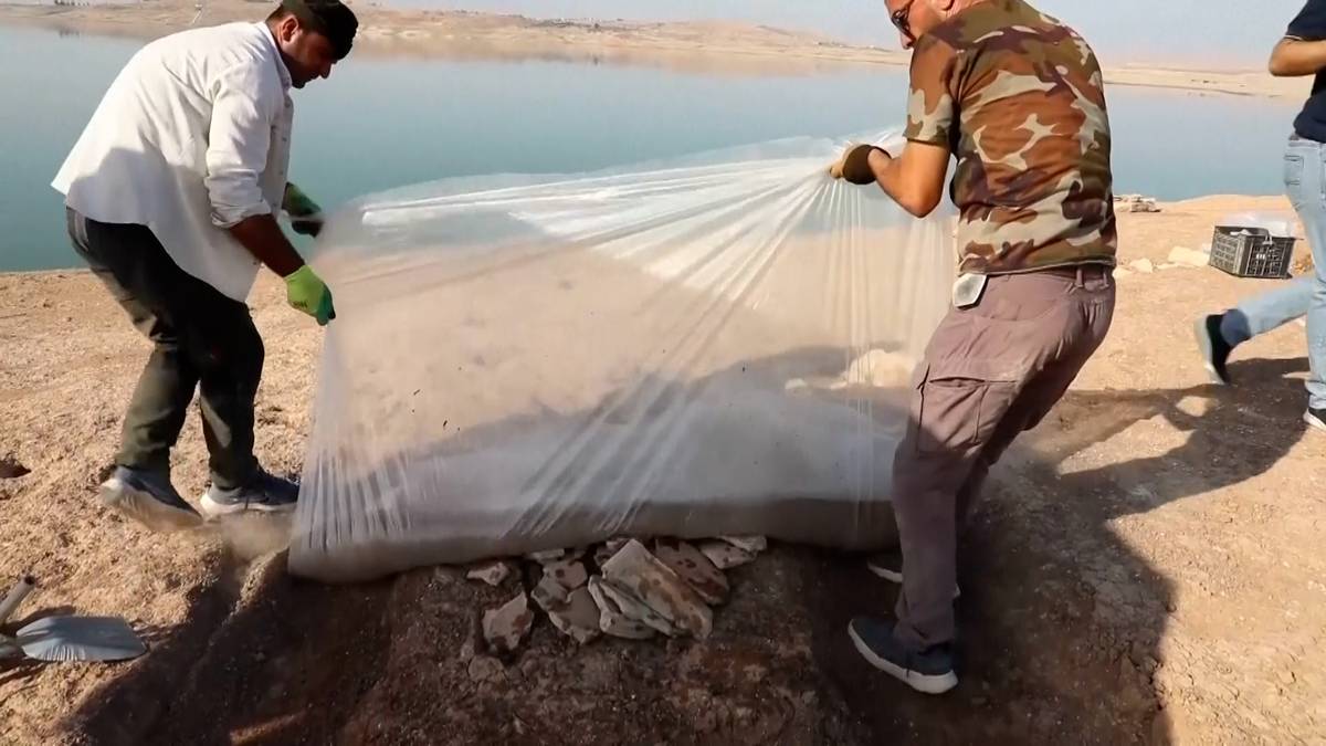 Nálezy u Mosulské přehrady