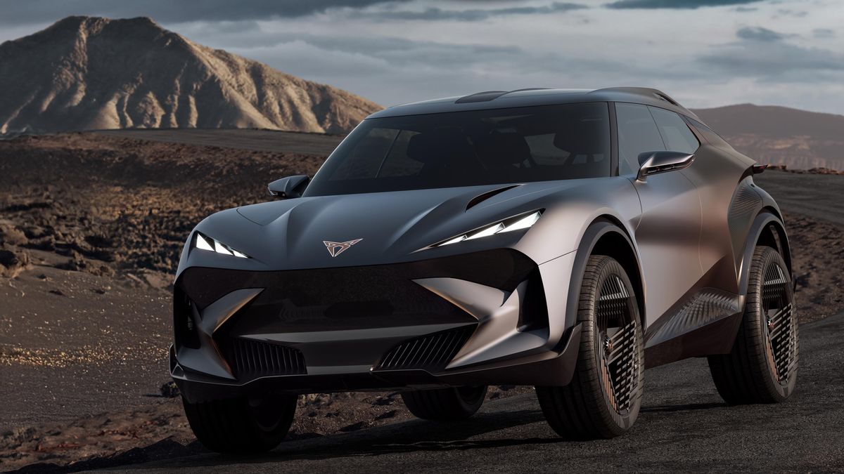 Cupra se odvázala, koncept Tindaya má nepřehlédnutelný design