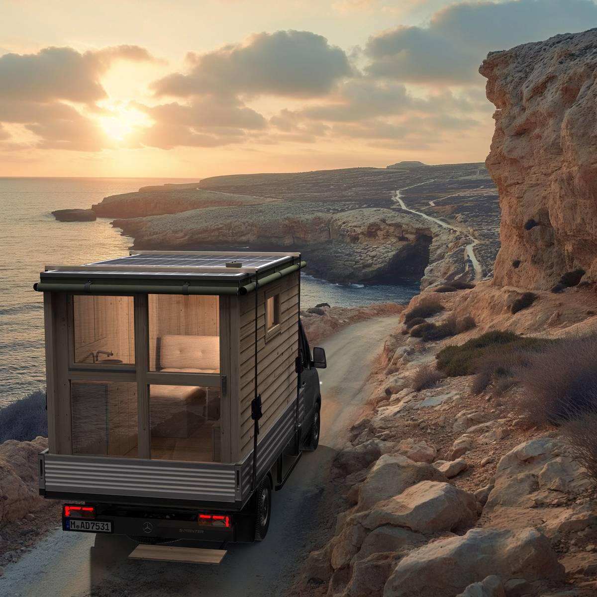 Minidomek ve své nejmenší variantě nabízí takřka absolutní svobodu. lze v něm bydlet, cestovat a třeba z něj i pracovat na dálku.