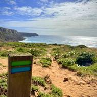 Cesta je velmi dobře značená.
