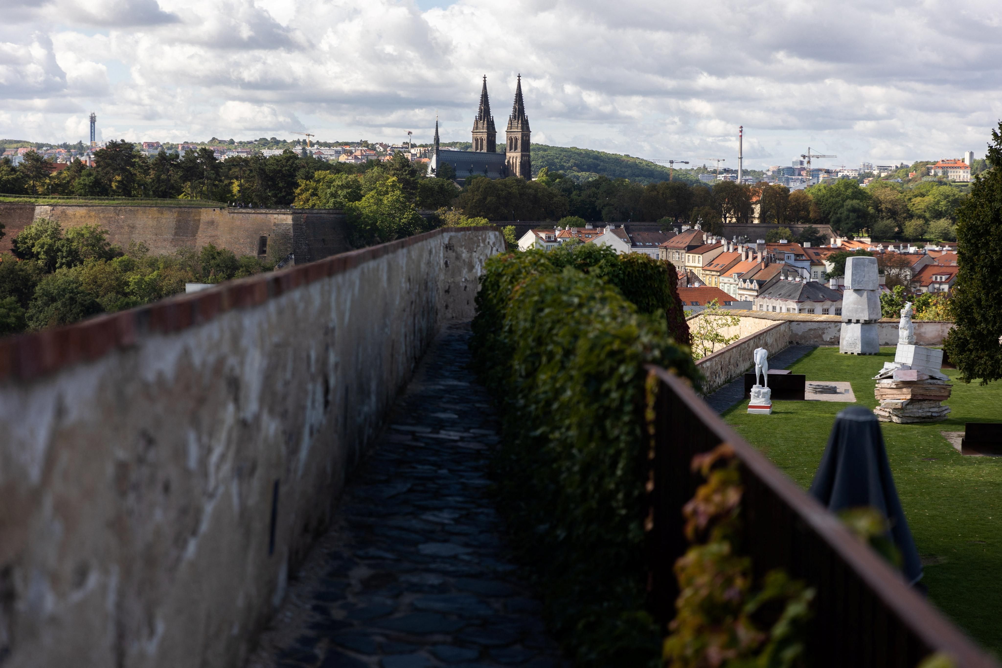 Dan Brown in Prague
The Bastion at Calvary, one of the places mentioned by U.S. author Dan Brown in his new book 'The Secret of Secrets', in Prague, Czech Republic, September 17, 2025. REUTERS/Eva Korinkova