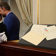 Obálka obsahovala 3 listy poznámek TGM.