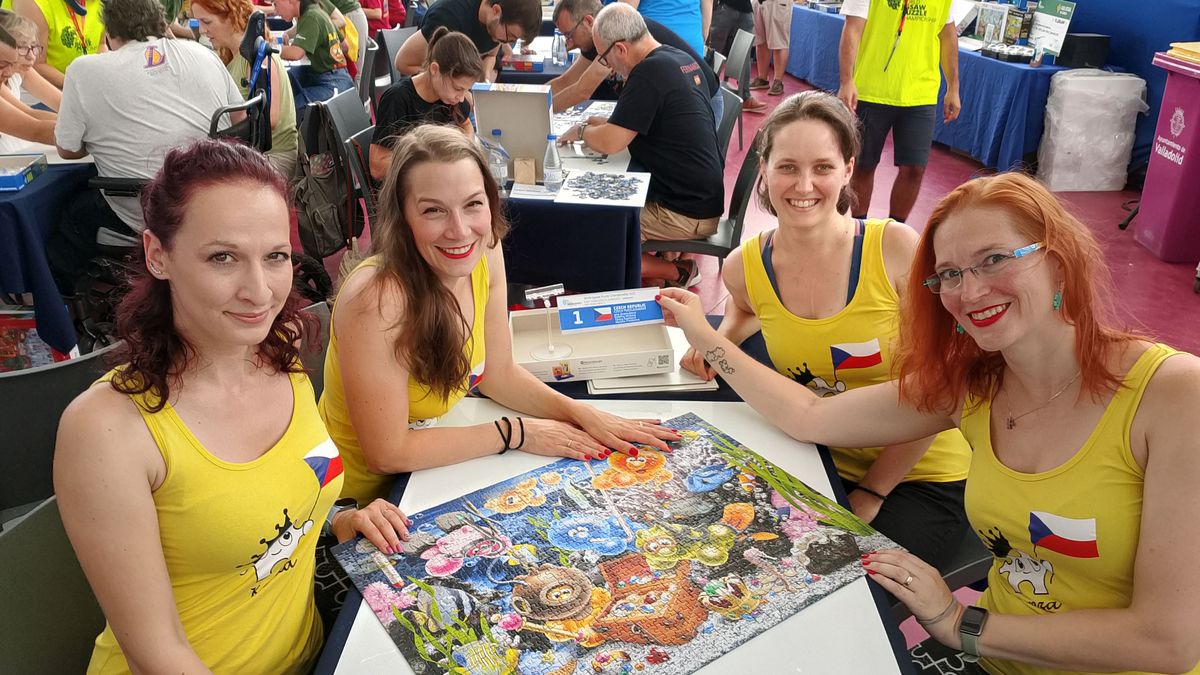 Ve skládání puzzle jsme světovou velmocí. Trénujeme i čtyři hodiny denně, říká česká reprezentantka 