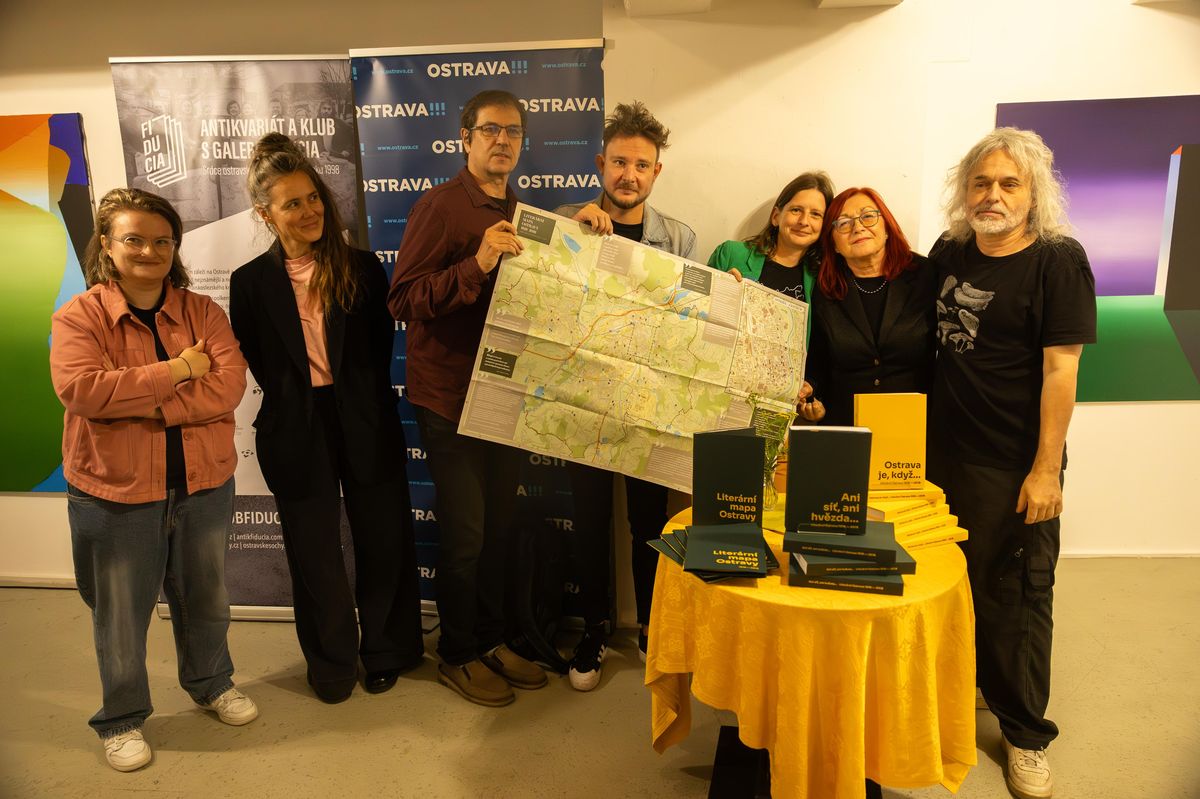 Vychází Literární Ostrava 1918–2018. Ambiciózní počin tvoří dvě knihy a mapa
