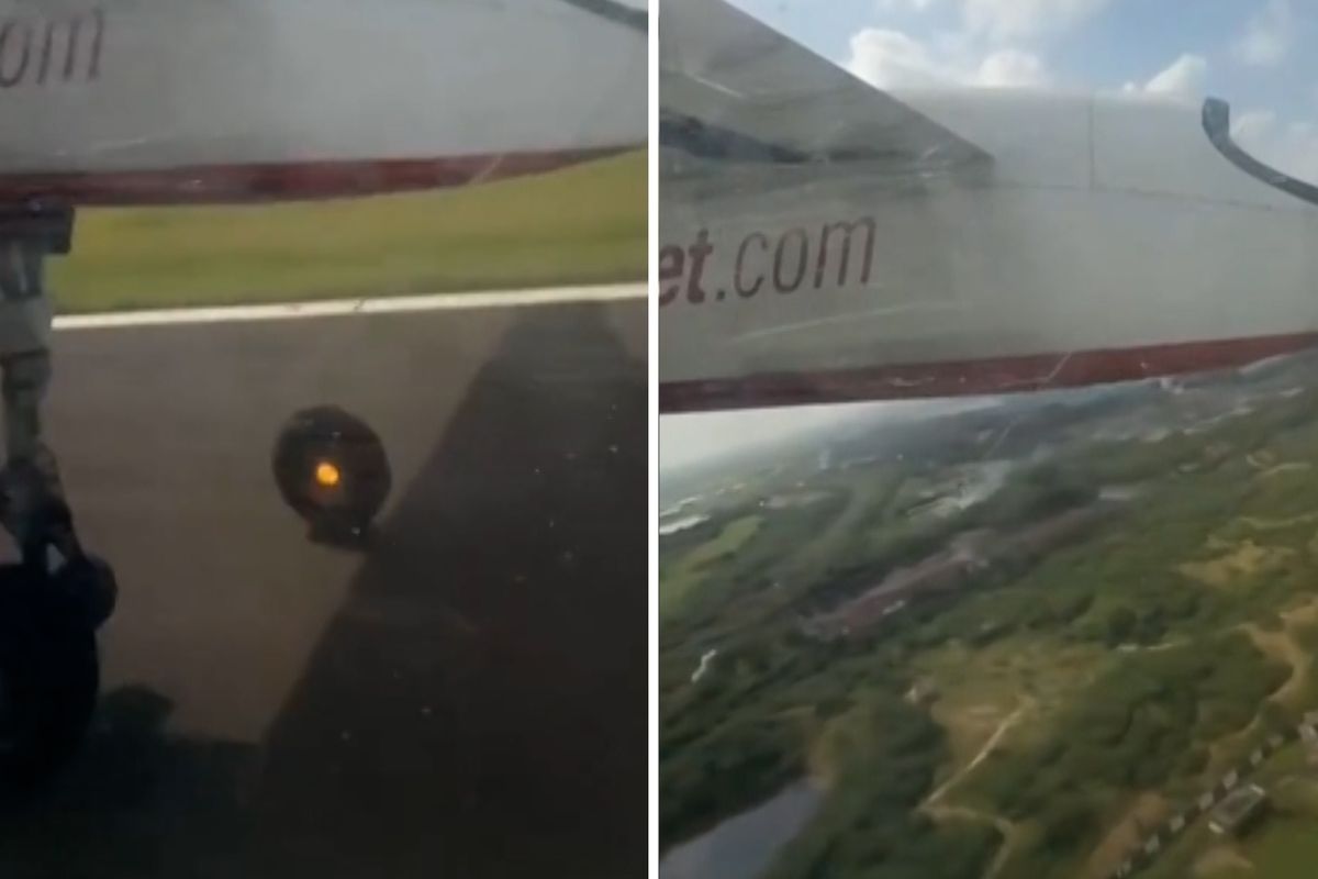 Letadlu upadlo při startu kolo podvozku. Šokovaní cestující nevěřili, že odletěli i bez něj