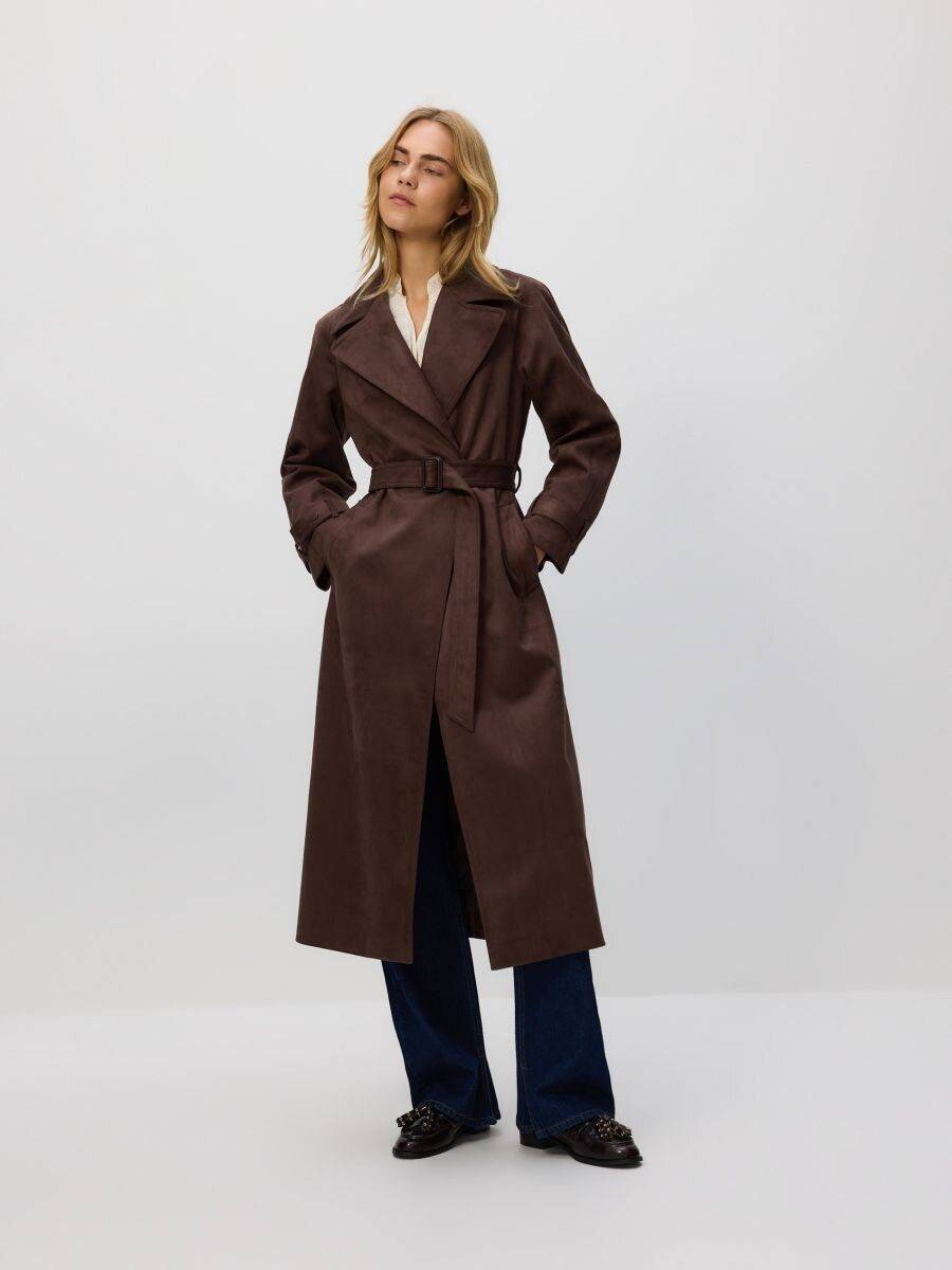 Trenčkot z umělého semiše, Reserved, 2399 Kč