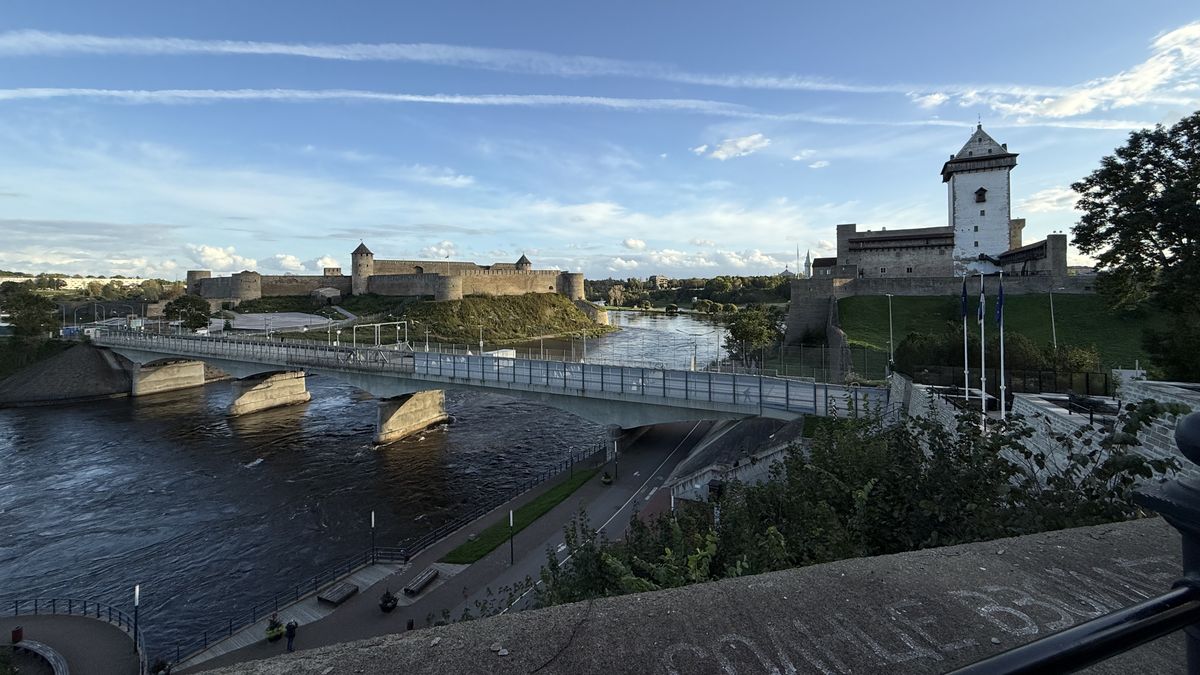 FOTO: Narva. Zde se nachází hranice svobodného světa
