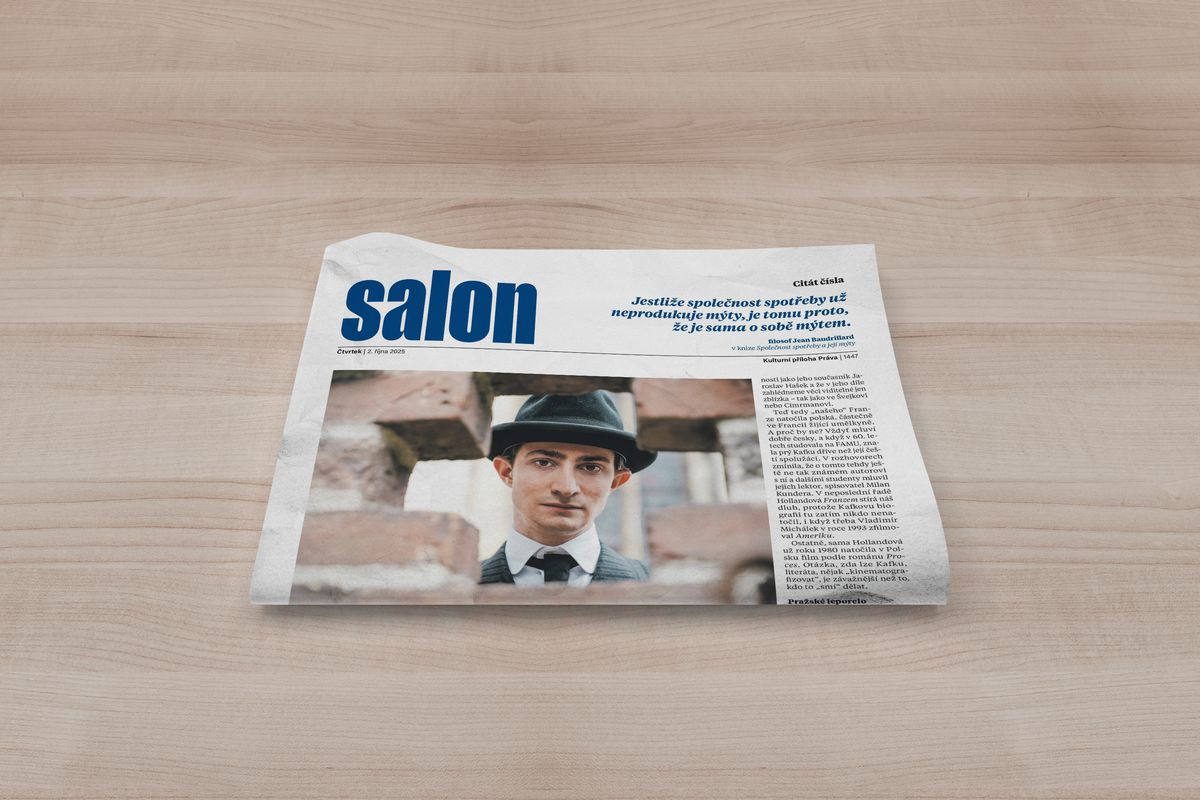Vychází nový Salon: Kladné stránky populismu, nový kafkovský film Franz i „česko-německý“ román ze Šumavy