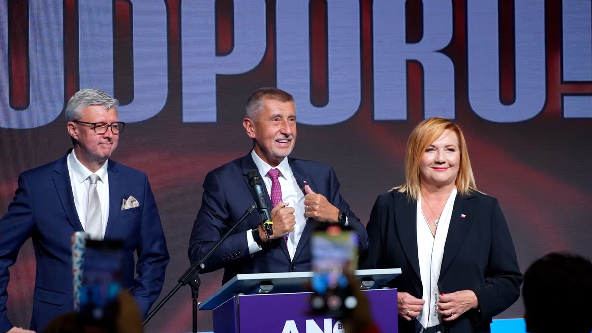 Tisková konference hnutí ANO