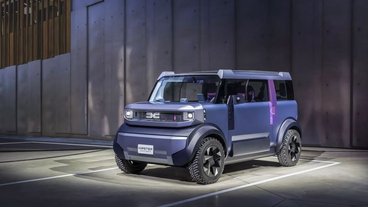 Dacia představila odvážný koncept lidového elektromobilu 