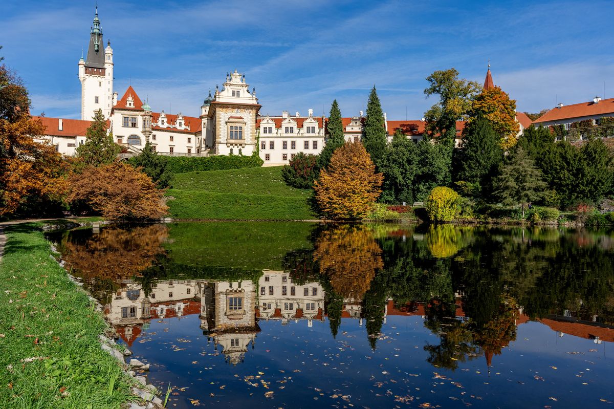 FOTO: Podzim v Průhonickém parku čaruje 