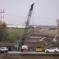 Stavba klíčové části Pražského okruhu. Povede mezi Běchovicemi a dálnicí D1. 