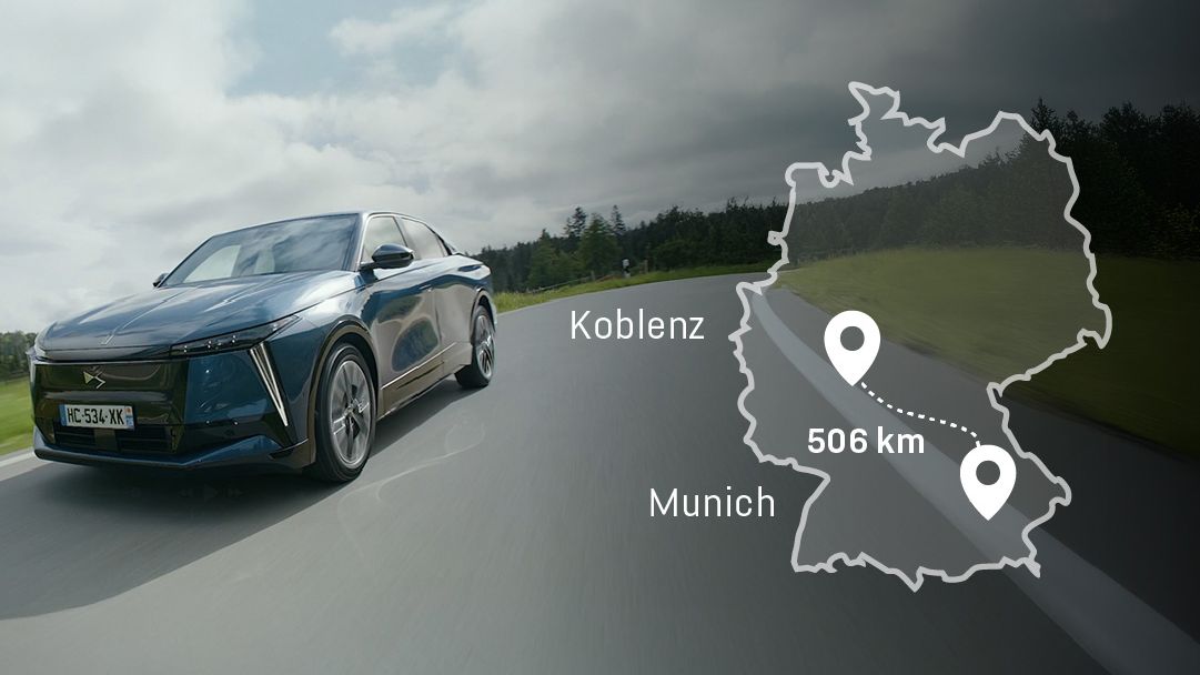 Dálnice už nejsou pro elektromobily problém, ukazuje francouzské DS