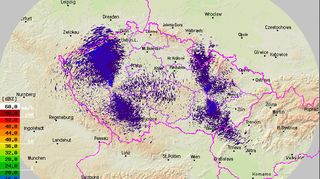 Obrovská noční migrace ptáků. Hejna nad Českem zachytil meteorologický radar