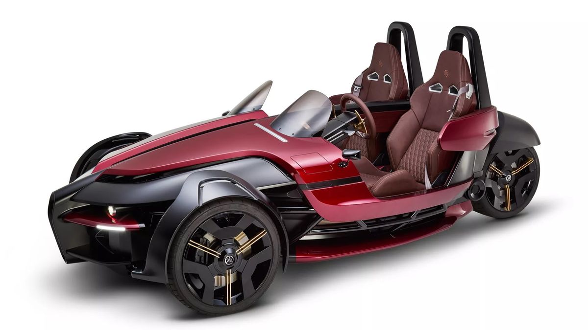 Natáčení zadního kola už i u tříkolky. Yamaha chystá prototyp Tricera