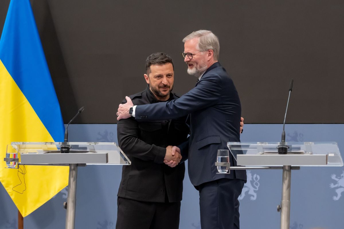 Upřímně děkuji českému lidu, napsal Zelenskyj