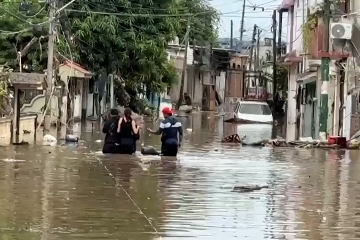Záplavy v Mexiku mají už skoro 50 obětí