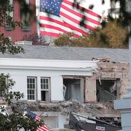 Symbol USA se dočká zásadní úpravy, na místě aktuálně bourané stavby bude tančírna. 
