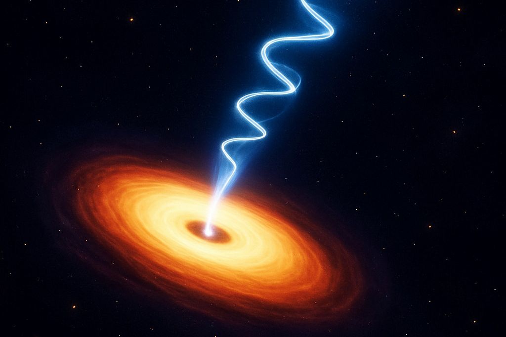 Astronomové poprvé pozorovali dvojici černých děr na společné oběžné dráze