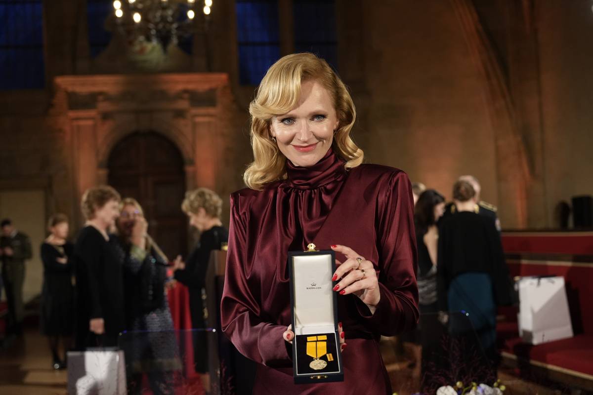 Herečka a spisovatelka Anna Geislerová