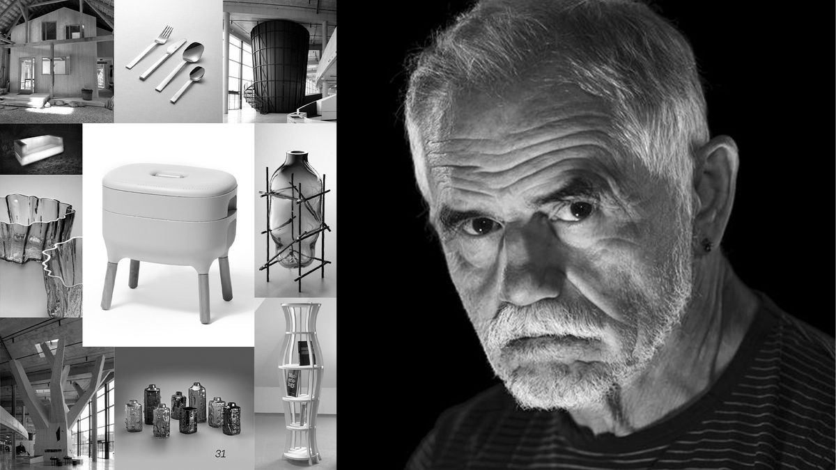 Design je pro mě náboženstvím: Jiří Pelcl oslaví 75 let výstavou na Designbloku