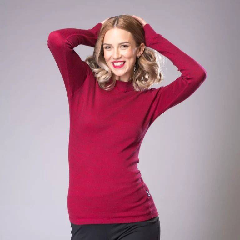 Dámské merino triko s dlouhým rukávem, Moira, 1349 Kč