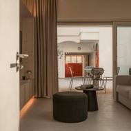 Nevšední byt vznikl ve vestavbě do vnitrobloku.