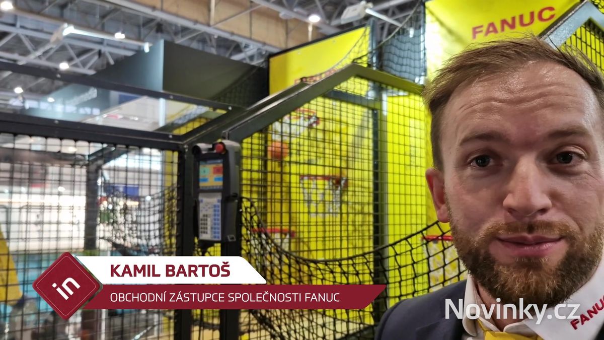 Mistryně Evropy a vicemistryně světa si na veletrhu v Brně zahrála basketbal s robotem