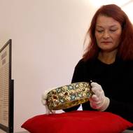 Výstava korunovačních klenotů lucemburských panovníků v Praze