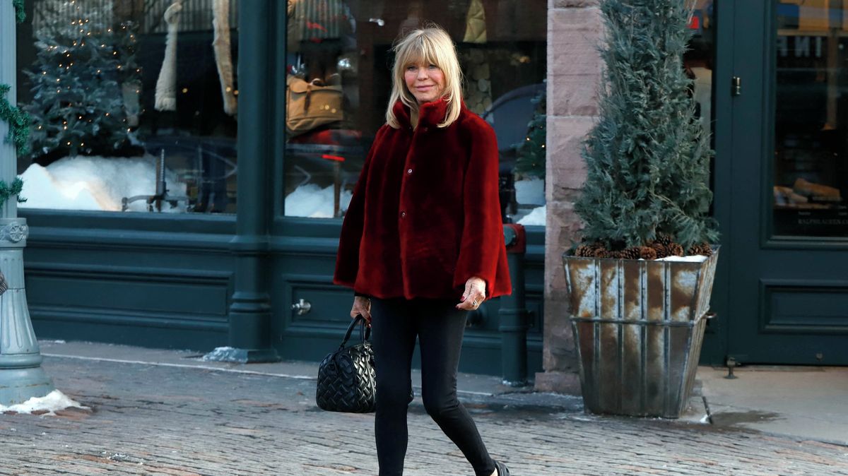 Slaví 80 a vypadá skvěle. Styl oscarové herečky Goldie Hawnové je věčný