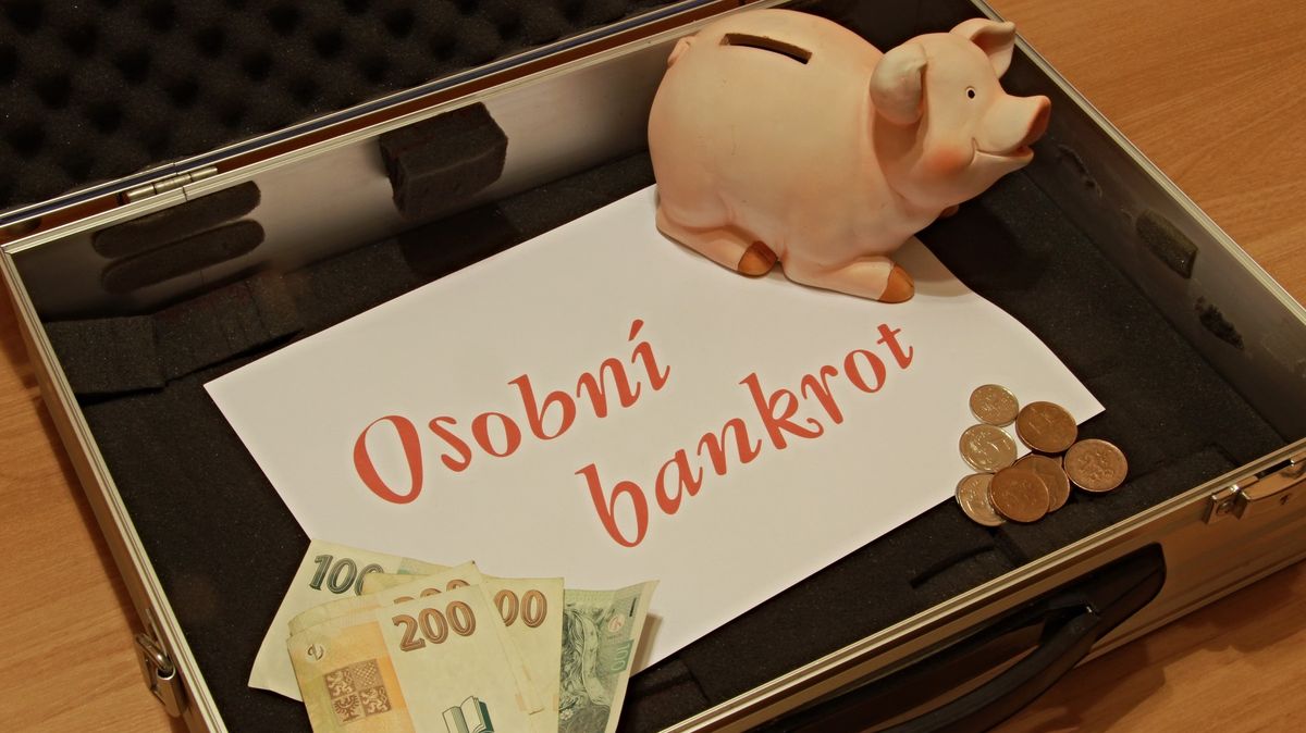 Soudy vyhlásily nejvíce osobních bankrotů za posledních pět let