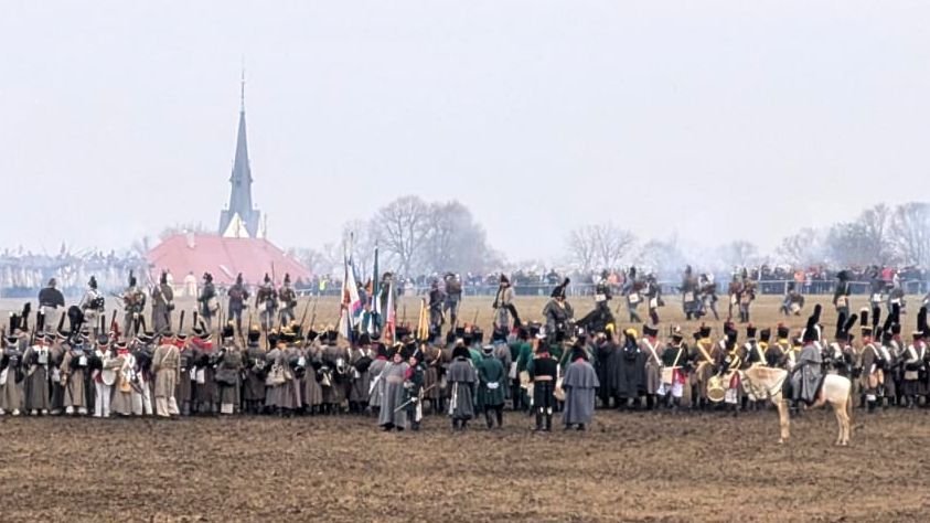 Počasí při ukázce Bitvy tří císařů bude podobné jako v roce 1805. Prověří vojáky i návštěvníky