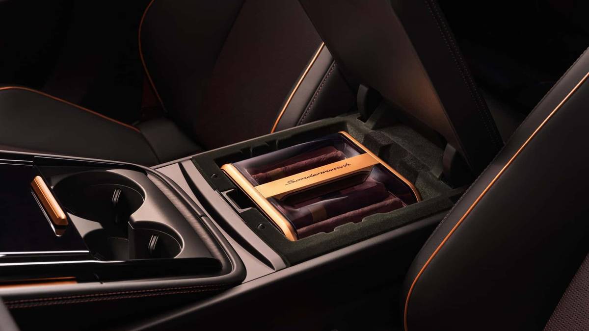 Detail humidoru na doutníky ve speciální panameře