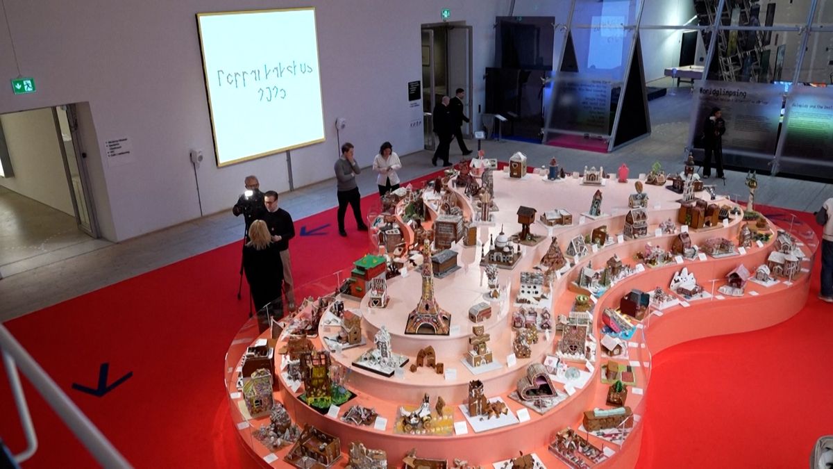 Výstava perníkových domečků je i přehlídkou bezbřehé nápaditosti