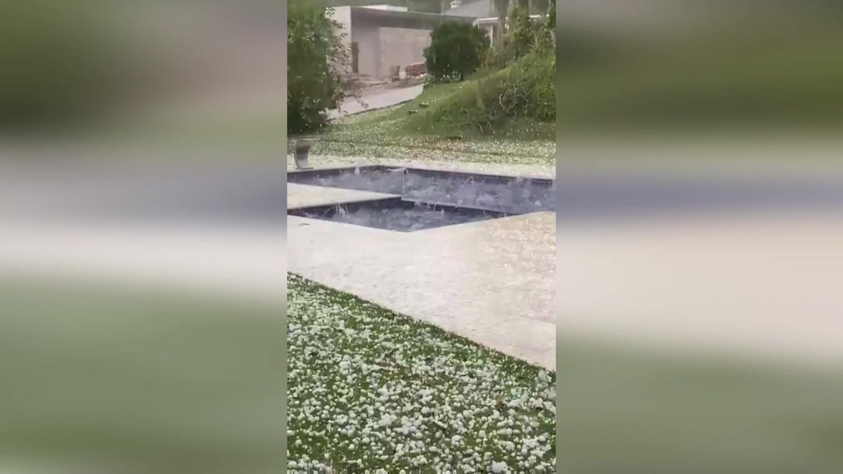 Obrovské kroupy v Brazílii zranily skoro 200 lidí