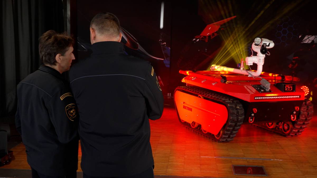 Představení nové generace autonomního záchranářského dronu Hecthor