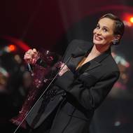 Monika Absolonová a její Thálie za roli Judy, kterou hraje ve stejnojmenném představení pražského Studia DVA.