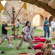 „Je to tajemný a napínavý příběh plný překvapení. A navíc se po letech vracíme do světa Princezny zakleté v čase. Takový návrat, podle mě, opravdu stojí za to,“ říká Lukáš Daniel Pařík, scenárista, spolurežisér a autor hudby. Na snímku s Magdalenou Müllerovou