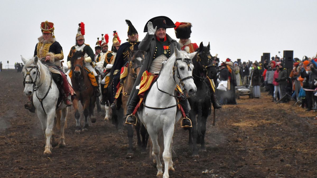 Dvacet let byl tváří Napoleona u Slavkova. Letos se herec Mark Schneider s rolí loučí